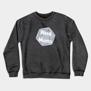 Nerd Muma Dice (blue) Crewneck Sweatshirt